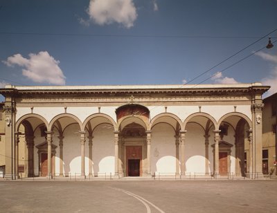 Façade de Santissima Annunziata, vers 1601-04 - Giovanni Battista Caccini